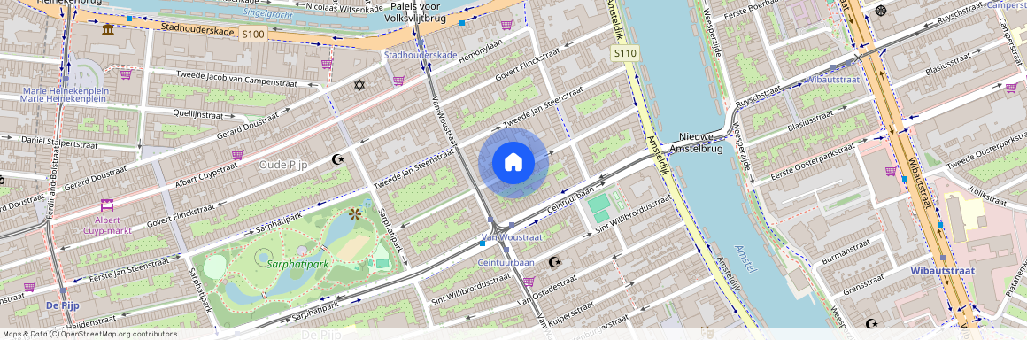 Oude Pijp, 1074 XS, Tweede Jan van der Heijdenstraat, Amsterdam