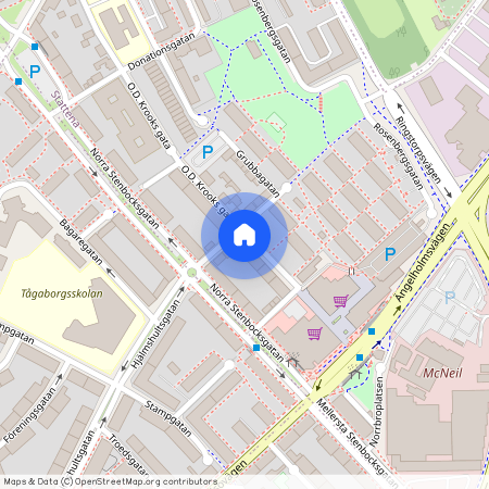 Helsingborg, O D Krooks gata, 25, 25444