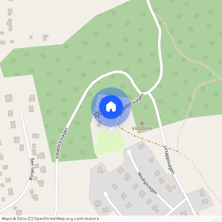 Vidablick, Rösgången