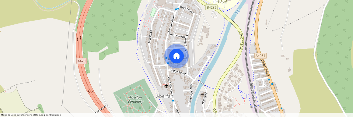 Wingfield Street, Aberfan, Merthyr Tydfil