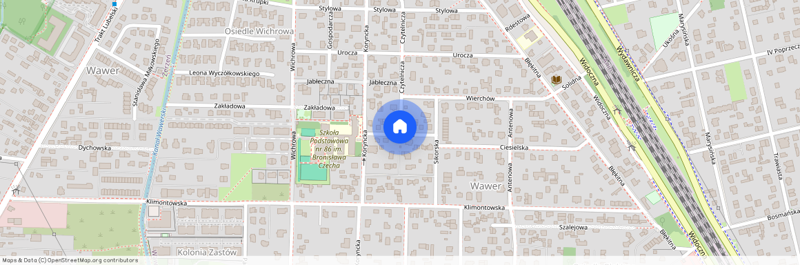 ul. Ciesielska, Wawer, Wawer, Warszawa, mazowieckie