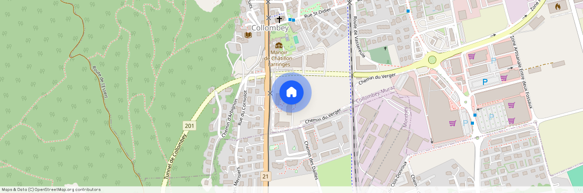 Chemin de Verger 4, 1868 COLLOMBEY