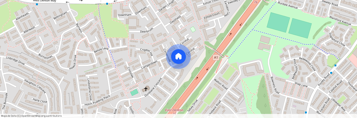 Cornhill, Newcastle upon Tyne, Tyne and Wear, NE5