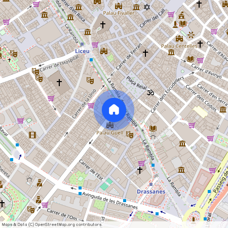 1 Carrer Nou de la Rambla, Barcelona, Catalonia 08001