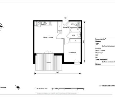 Location Appartement 2 pièces 41m² PLAISANCE DU TOUCH 31830 - Photo 2