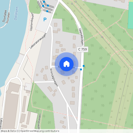 Tövalitevägen, Älvkarleby