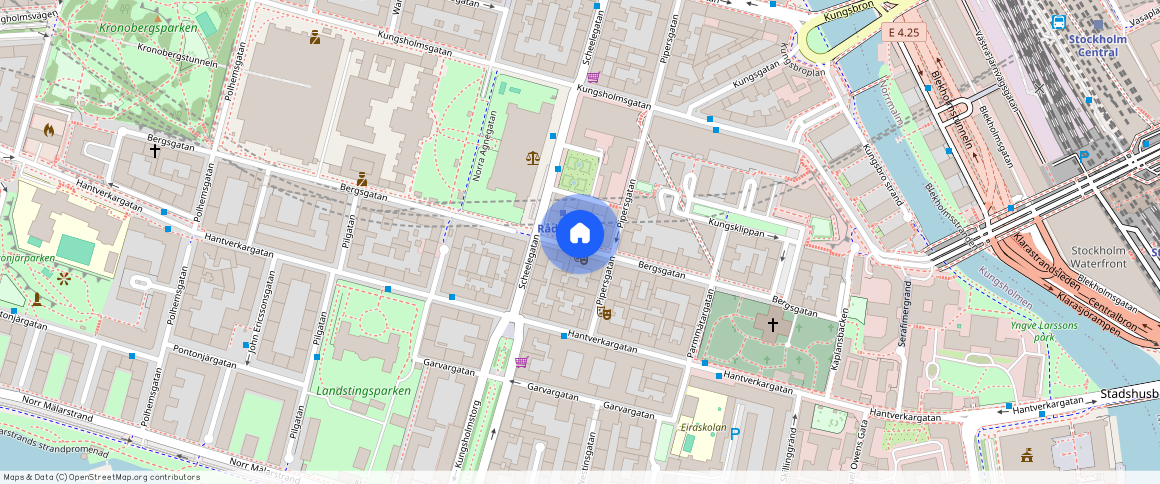 Coldinutrappan, Stockholm