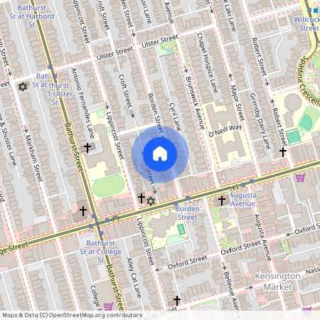 32 Borden Street, Toronto, University