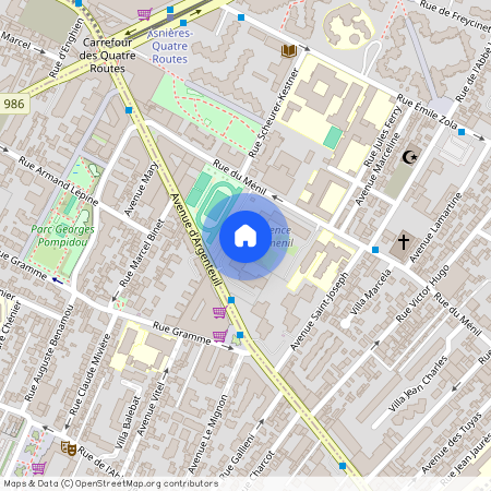 221 rue du ménil, 92600, Asnières-sur-Seine