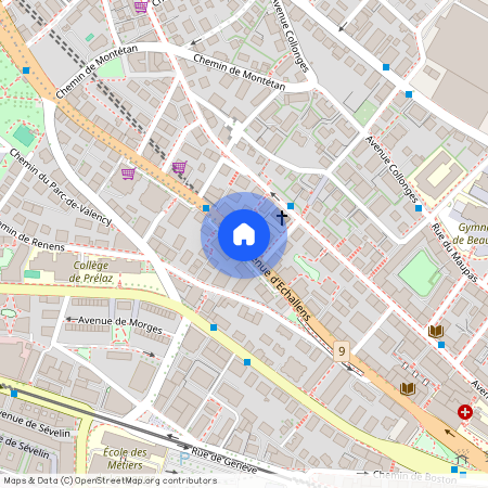 1004, Lausanne, Avenue d'Echallens