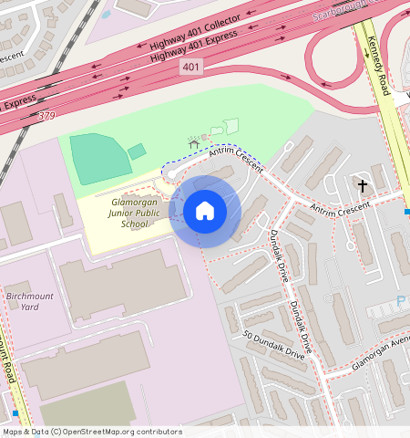 ** Antrim Crescent, Scarborough, Scarborough, Toronto, M1P 4N4