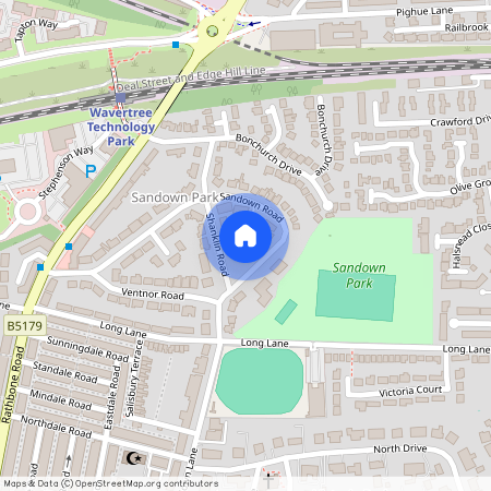 Wavertree 1 bed with yard and parking