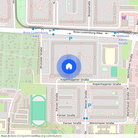 Kopenhagener Straße 46, 14772 Brandenburg an der Havel, Hohenstücken Süd