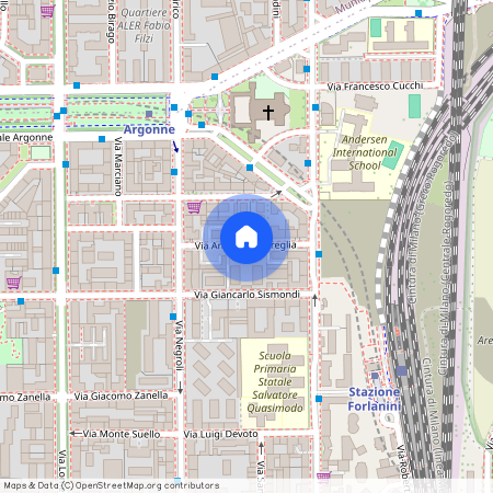 Via Privata Antonio Smareglia, Milan, Lombardy 20133