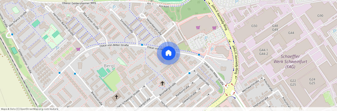 Oskar-von-Miller-Straße 51, 97424 Schweinfurt OT Bergl
