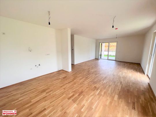Miete mit Kaufoption und Fixkaufpreis | Gartenwohnung im Wohnpark Giardino mit POOL | nur 20 Minuten nach WIEN - Photo 1