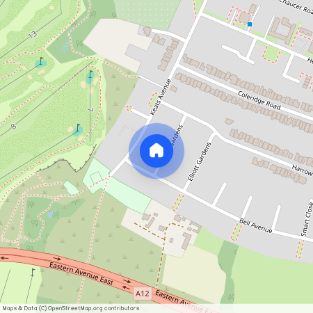 Ruskin Gardens, Harold Hill, Romford