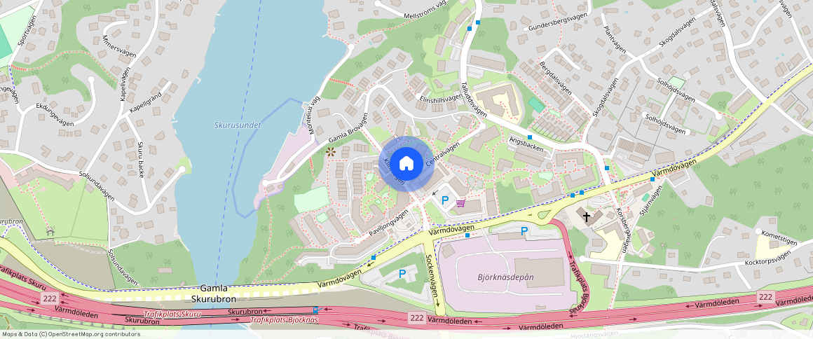 Centralvägen **, Björknäs