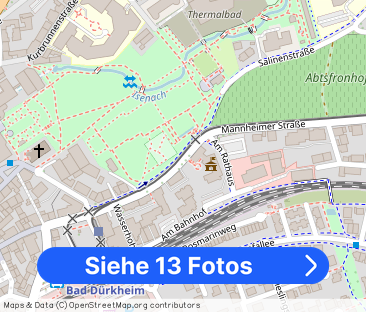 Gemütliche und helle Wohnung, 1 Zimmer mit Garten in Bad Dürkheim - Foto 1