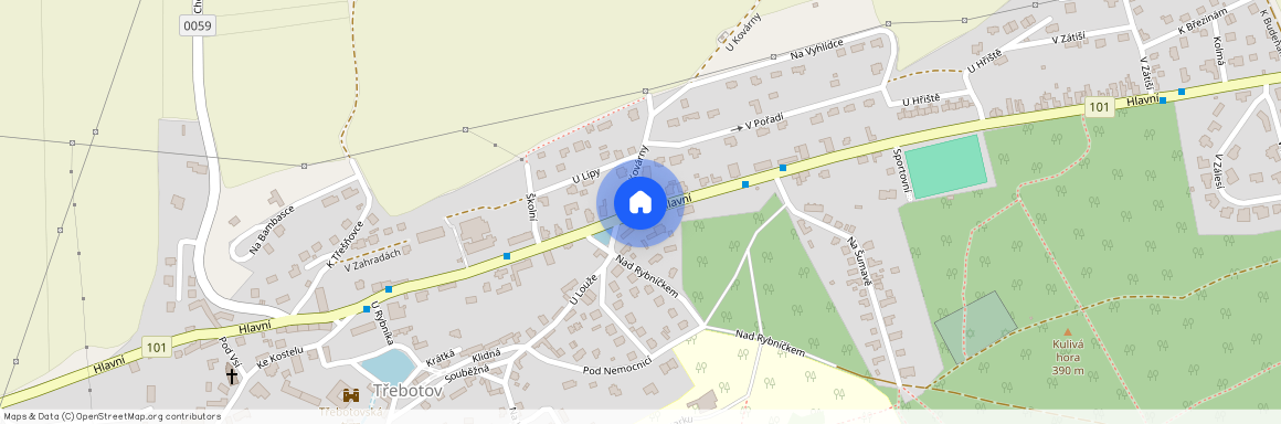 Hlavní, Třebotov, okres Praha-západ