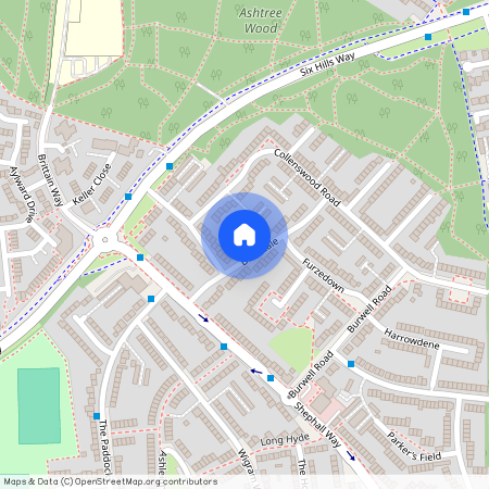 Room 5, 36 Dovedale, Stevenage, Hertfordshire