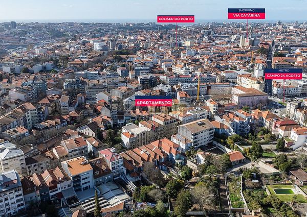 Apartment T1 in Bonfim, Porto