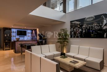 Incredible villa with sea and Golf course views