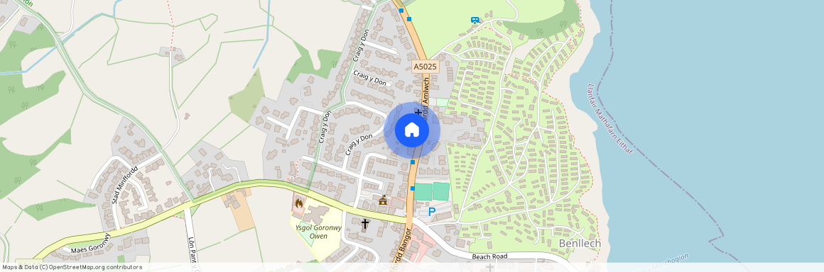 Llys Rhostrefor, Benllech, Ynys Mon