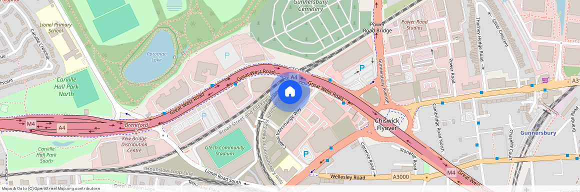 M-3, Kew Curve, Capital Interchange Way, Brentford, TW8 0EX