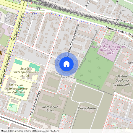 ul. Stanisława Szczepanowskiego, Jeżyce, Jeżyce, Poznań, wielkopolskie