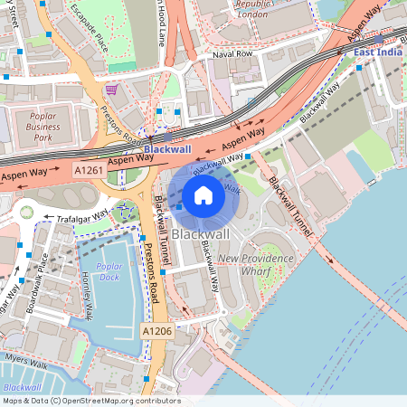 Columbia West Apartments, New Providence Wharf, London, E14