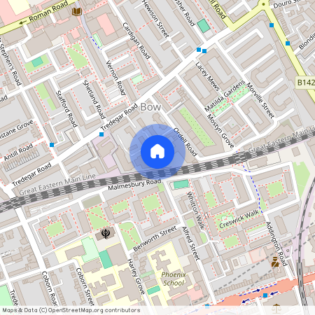 Queensgate House, 1 Hereford Road, Bow, London, E3