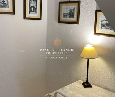 LOUE ST PAUL DE VENCE VILLAGE BEAU DUPLEX 55 M2 -MEUBLE- CON - Photo 5