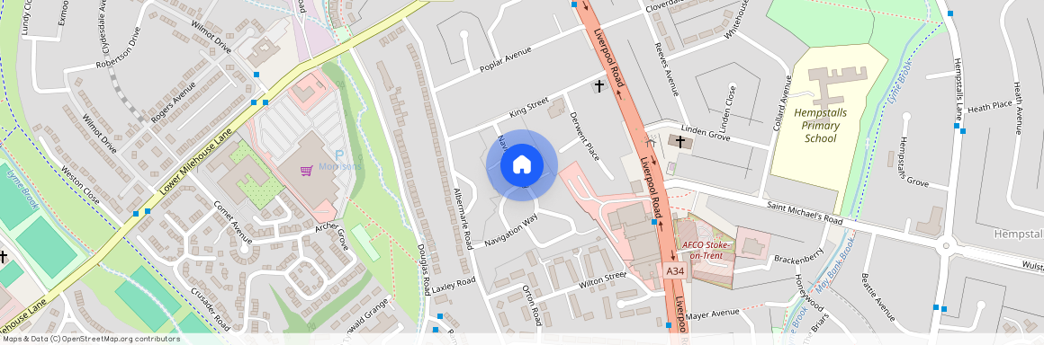 Navigation Way, Newcastle Under Lyme, Staffs