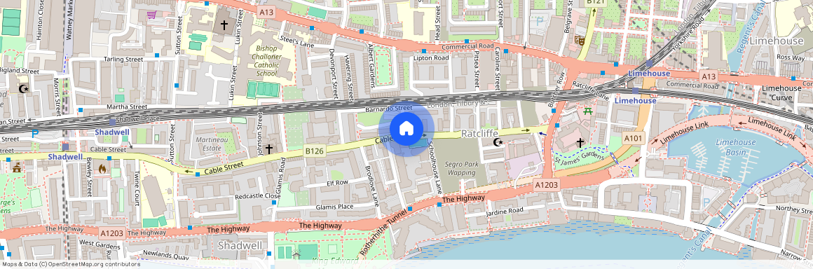 Cable Street, London, E1W, South East London