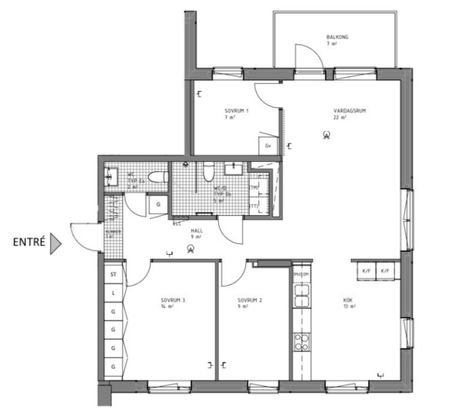 Farsta - 4rok - tillsv - 19.736kr/mån - Foto 5