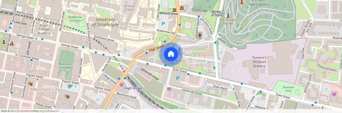 24 Drygate, Gibson Heights Glasgow, G4 0YD, City Centre