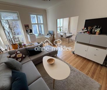 Altbau mit Balkon+Kamin, OHNE Küche - Photo 4