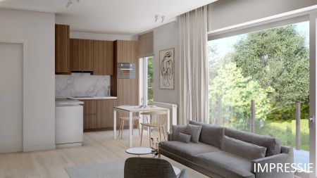 Pas gerenoveerde studio met aparte slaaphoek en ruim terras - Photo 2