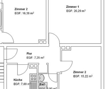 Freundliche 2 ZKB in Rothenditmold! - Photo 1