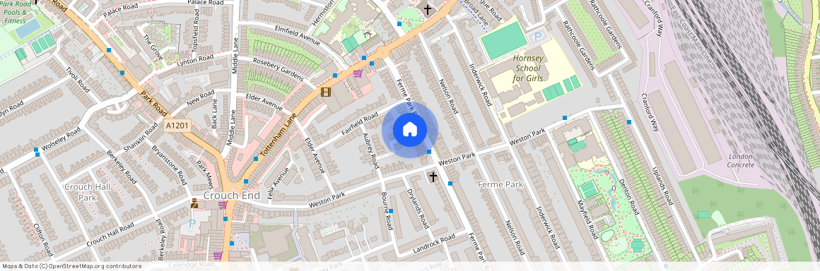 Ferme Park Road, Crouch End, N8
