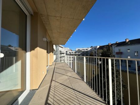 Moderne 3-Zimmer-Wohnung mit großem Balkon im Herzen von Graz - Photo 2