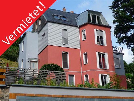 Herrlicher Blick und traumhafte Lage! 4-Zi.-Wohnung mit Balkon und Terrasse in Radebeul-Oberlößnitz - Foto 1
