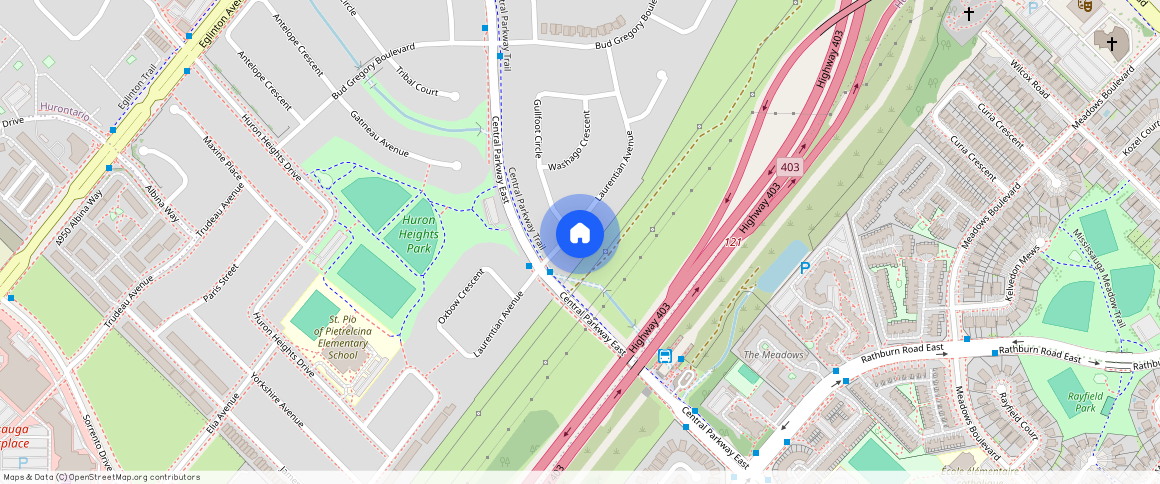 ** Laurentian Avenue, Mississauga