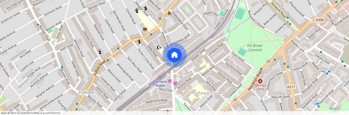 Parsons Green Lane, Parsons Green, SW6, London