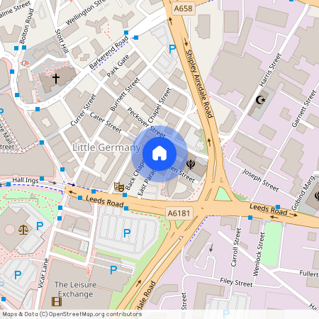 Behrens Warehouse, East Parade, Little Germany