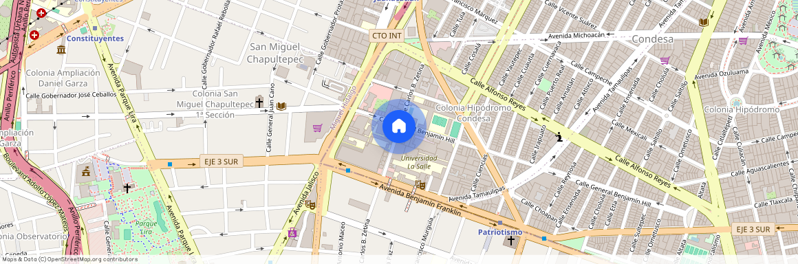 Calle Carlos B. Zetina 33, Hipódromo Condesa, 06170 Mexico City, CMX, Mexico