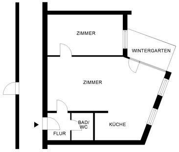 Barrierearmes Wohnen in der Nordstadt: 2-Zimmer-Wohnung // 3.OG Woh... - Photo 4