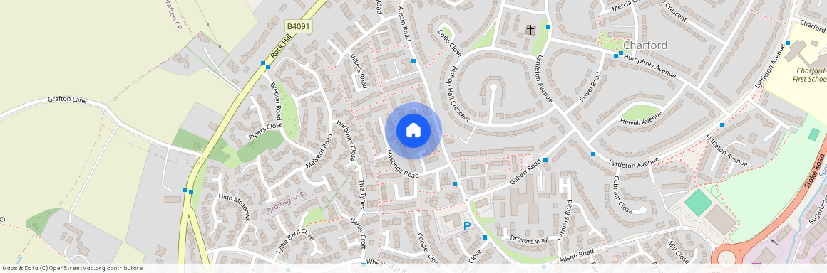 Henry Walk, Bromsgrove, Worcestershire, B60