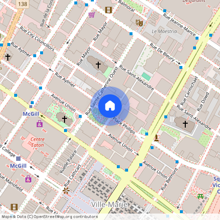 1215 Rue du Square-Phillips, 2403, Montréal, QC H3B 3C9